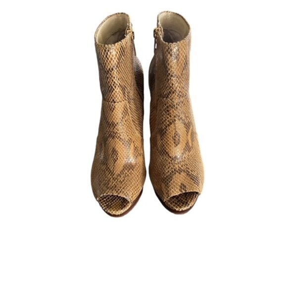 Michael Kors Codie Open Toe Bootie in Barley 8 - Picture 3 of 7